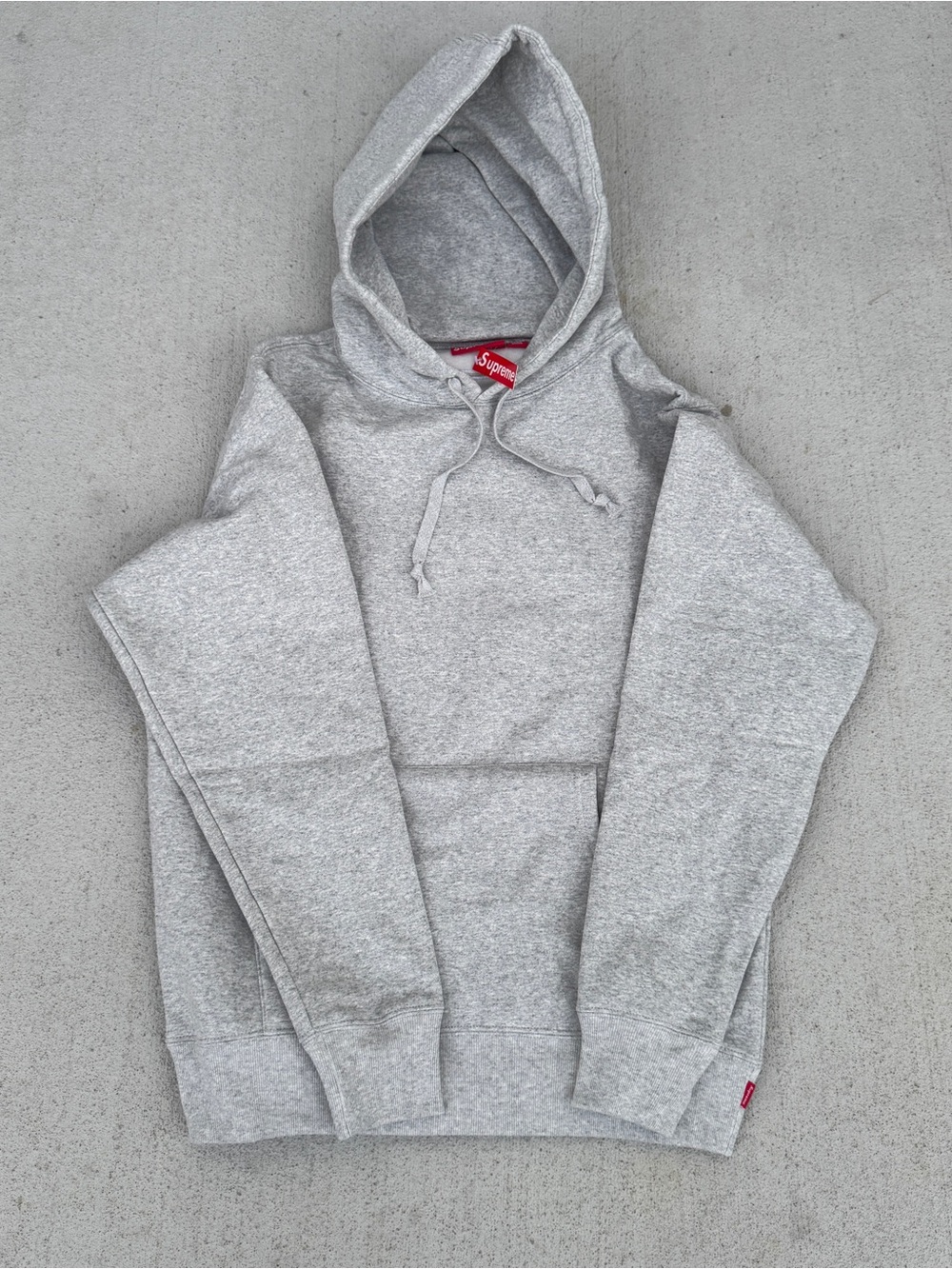 Supreme Gray Crewneck Hoodie